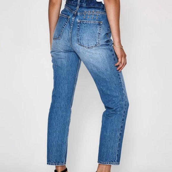 Ksubi Chlo Jeans Wasted Young American High Waist Relaxed Tapered Ankle Size 30 - Picture 1 of 15